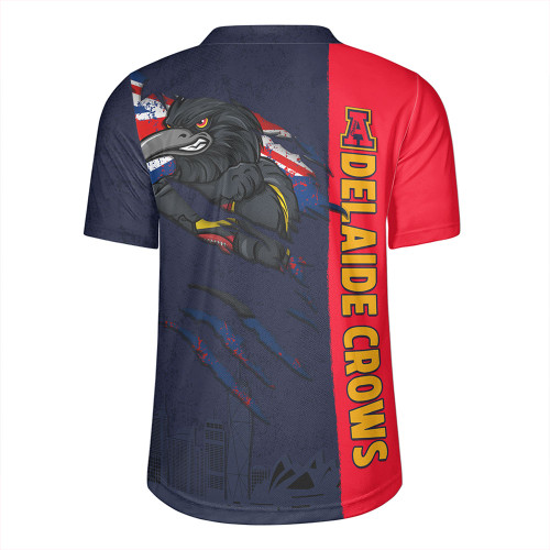 Adelaide Crows Rugby Jersey Burning Passion Of Power Scratch Style Adelaide Crows Rugby Jersey Burning Passion Of Power Scratch Style