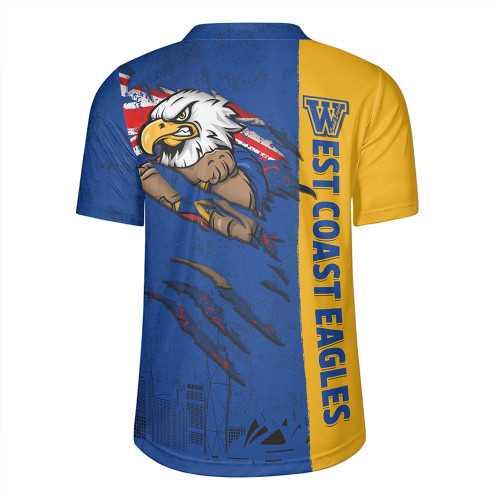 West Coast Eagles Rugby Jersey Burning Passion Of Power Scratch Style West Coast Eagles Rugby Jersey Burning Passion Of Power Scratch Style