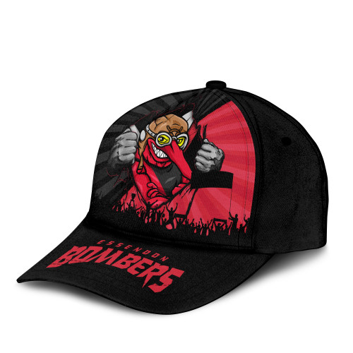 Essendon Cap Breaking Through Fan Design