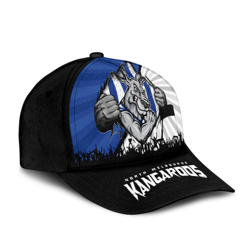 North Melbourne Cap Breaking Through Fan Design
