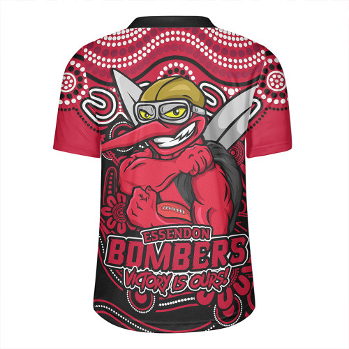 Essendon Rugby Jersey Aboriginal Inspired Tough Fan Football For Life Essendon Rugby Jersey Aboriginal Inspired Tough Fan Football For Life