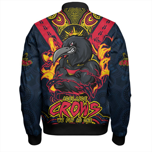 Adelaide Crows Bomber Jacket Ripped Legacy of the Game