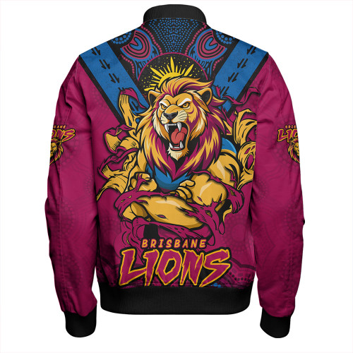 Brisbane Lions Bomber Jacket Ripped Legacy Of The Game