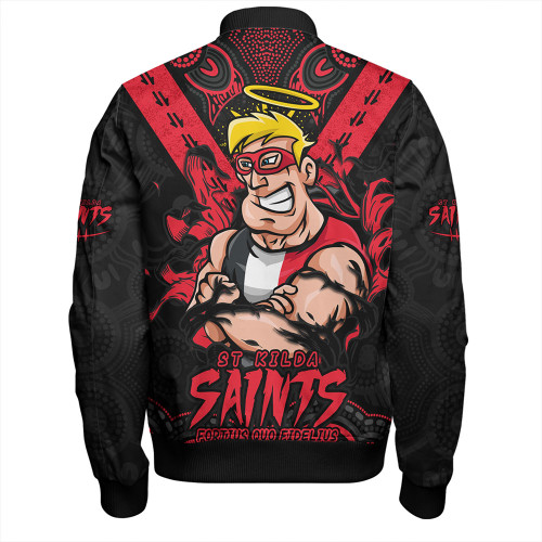 St Kilda Bomber Jacket Ripped Legacy Of The Game