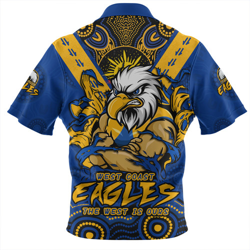 West Coast Eagles Hawaiian Shirt Ripped Legacy of the Game West Coast Eagles Hawaiian Shirt Ripped Legacy of the Game
