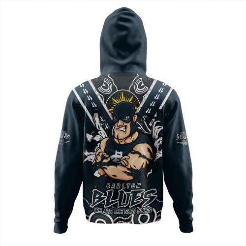 Carlton Hoodie Ripped Legacy Of The Game Carlton Hoodie Ripped Legacy Of The Game