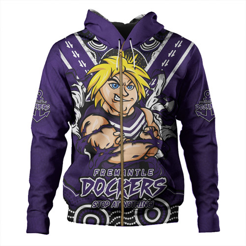 Fremantle Hoodie Ripped Legacy Of The Game Fremantle Hoodie Ripped Legacy Of The Game