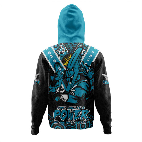 Port Adelaide Hoodie Ripped Legacy Of The Game Port Adelaide Hoodie Ripped Legacy Of The Game