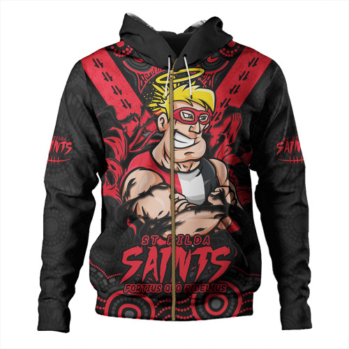 St Kilda Hoodie Ripped Legacy Of The Game St Kilda Hoodie Ripped Legacy Of The Game