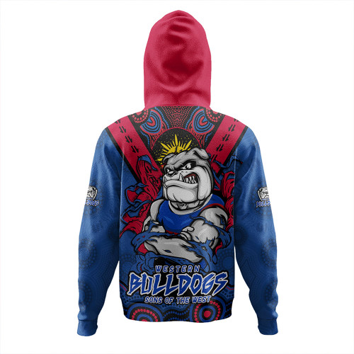 Western Bulldogs Hoodie Ripped Legacy Of The Game Western Bulldogs Hoodie Ripped Legacy Of The Game