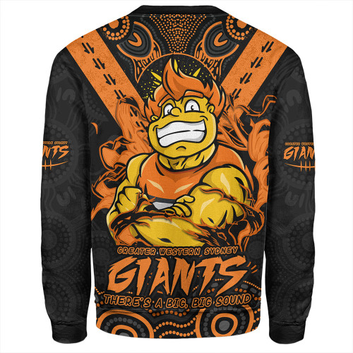 GWS GIANTS Sweatshirt Ripped Legacy Of The Game GWS GIANTS Sweatshirt Ripped Legacy Of The Game