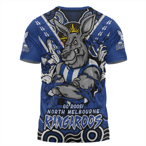 North Melbourne T-Shirt Ripped Legacy Of The Game North Melbourne T-Shirt Ripped Legacy Of The Game