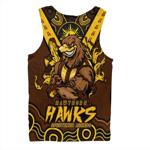 Hawthorn Men Singlet Ripped Legacy Of The Game Hawthorn Men Singlet Ripped Legacy Of The Game