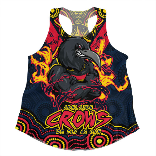Adelaide Crows Women Racerback Singlet Ripped Legacy of the Game