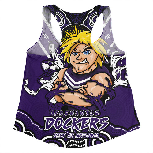 Fremantle Women Racerback Singlet Ripped Legacy Of The Game