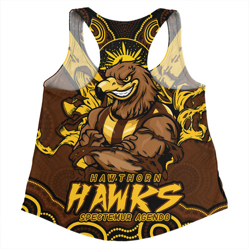 Hawthorn Women Racerback Singlet Ripped Legacy Of The Game Hawthorn Women Racerback Singlet Ripped Legacy Of The Game
