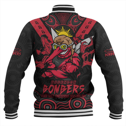Essendon Baseball Jacket Ripped Legacy Of The Game Essendon Baseball Jacket Ripped Legacy Of The Game