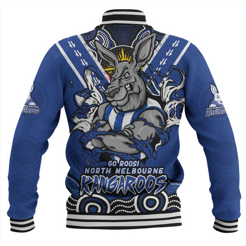North Melbourne Baseball Jacket Ripped Legacy Of The Game North Melbourne Baseball Jacket Ripped Legacy Of The Game