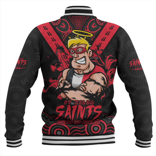 St Kilda Baseball Jacket Ripped Legacy Of The Game St Kilda Baseball Jacket Ripped Legacy Of The Game