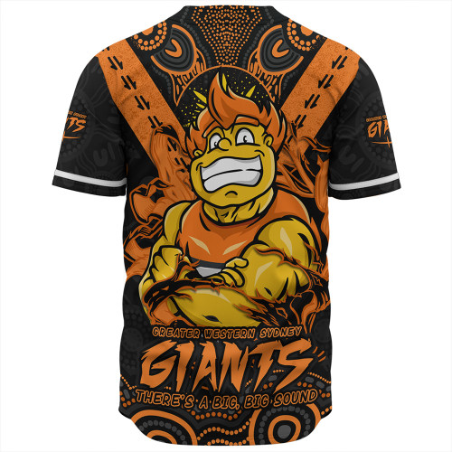 GWS GIANTS Baseball Shirt Ripped Legacy Of The Game GWS GIANTS Baseball Shirt Ripped Legacy Of The Game