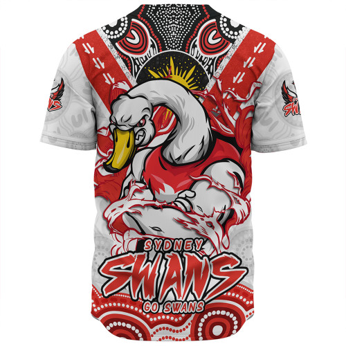 Sydney Swans Baseball Shirt Ripped Legacy of the Game Sydney Swans Baseball Shirt Ripped Legacy of the Game