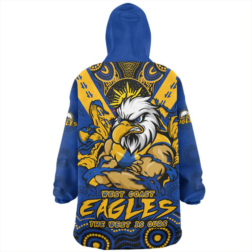West Coast Eagles Snug Hoodie Ripped Legacy of the Game West Coast Eagles Snug Hoodie Ripped Legacy of the Game