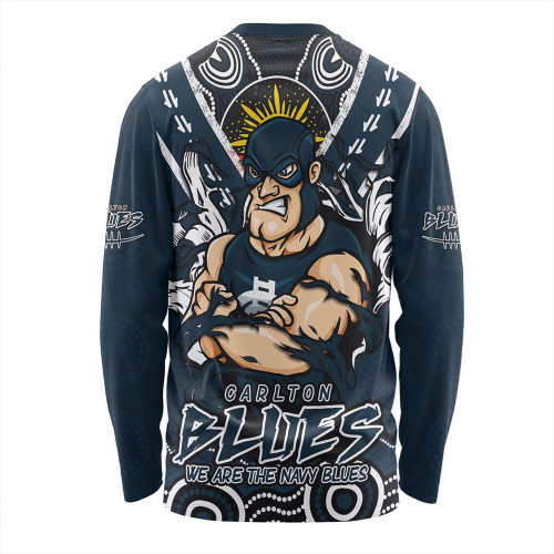 Carlton Long Sleeve T-shirt Ripped Legacy Of The Game