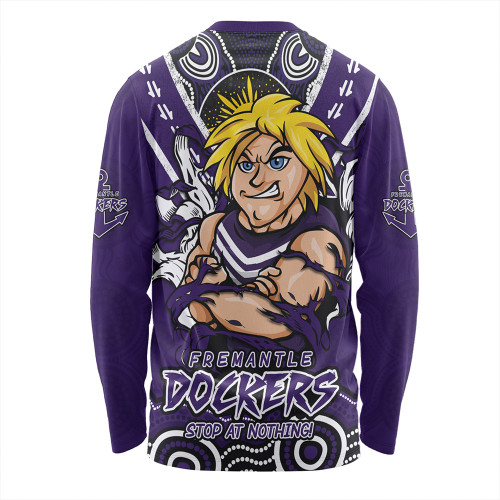Fremantle Long Sleeve T-shirt Ripped Legacy Of The Game Fremantle Long Sleeve T-shirt Ripped Legacy Of The Game