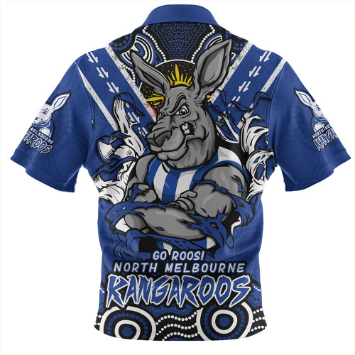 North Melbourne Zip Polo Shirt Ripped Legacy Of The Game North Melbourne Zip Polo Shirt Ripped Legacy Of The Game