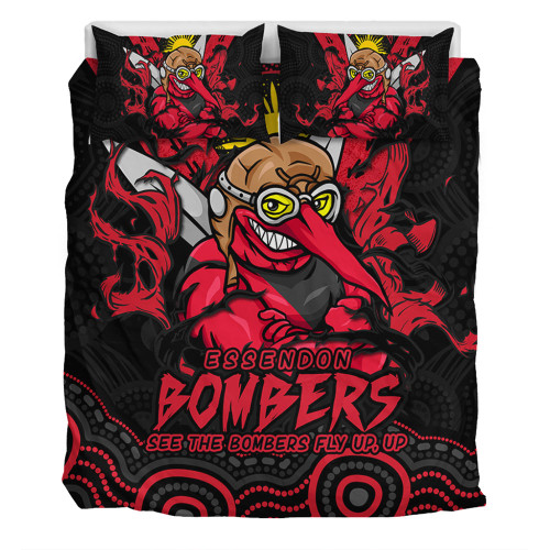 Essendon Bedding Set Ripped Legacy Of The Game Essendon Bedding Set Ripped Legacy Of The Game