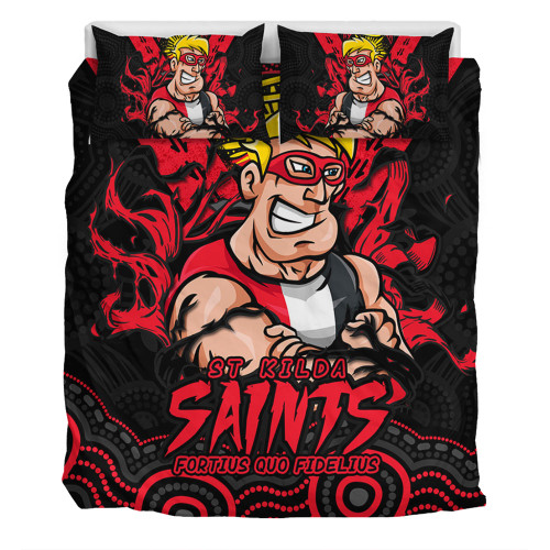 St Kilda Bedding Set Ripped Legacy Of The Game