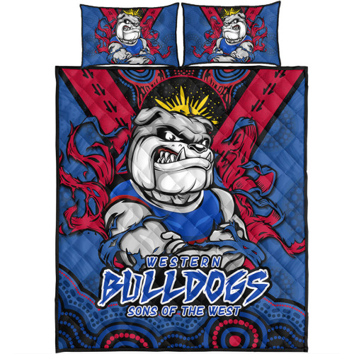 Western Bulldogs Quilt Bed Set Ripped Legacy Of The Game Western Bulldogs Quilt Bed Set Ripped Legacy Of The Game