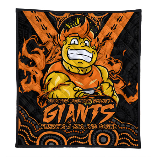 GWS GIANTS Quilt Ripped Legacy Of The Game GWS GIANTS Quilt Ripped Legacy Of The Game