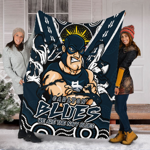 Carlton Blanket Ripped Legacy of the Game Carlton Blanket Ripped Legacy of the Game