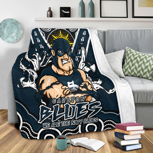Carlton Blanket Ripped Legacy of the Game Carlton Blanket Ripped Legacy of the Game
