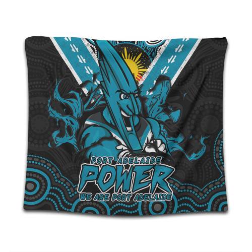 Port Adelaide Tapestry Ripped Legacy Of The Game Port Adelaide Tapestry Ripped Legacy Of The Game