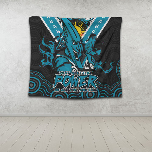 Port Adelaide Tapestry Ripped Legacy Of The Game Port Adelaide Tapestry Ripped Legacy Of The Game