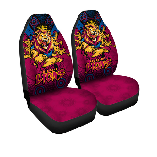 Brisbane Lions Car Seat Cover Ripped Legacy Of The Game