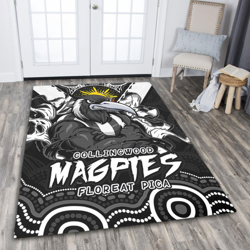 Collingwood Area Rug Ripped Legacy Of The Game