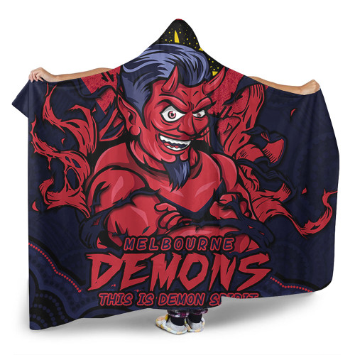 Melbourne Hooded Blanket Ripped Legacy Of The Game