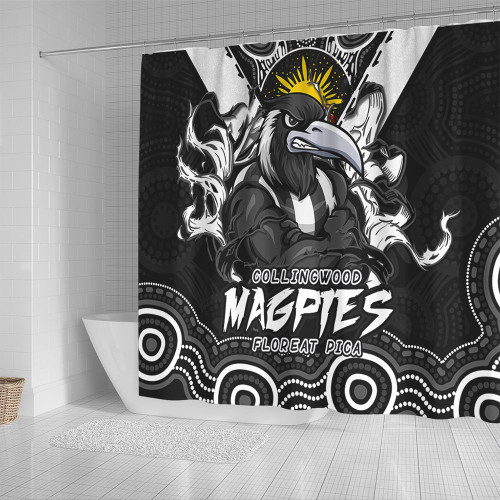Collingwood Shower Curtain Ripped Legacy Of The Game Collingwood Shower Curtain Ripped Legacy Of The Game