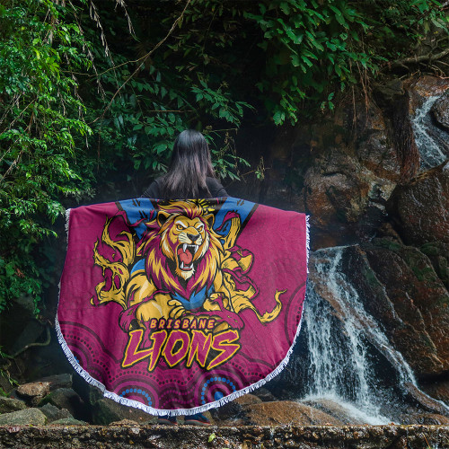 Brisbane Lions Beach Blanket Ripped Legacy Of The Game