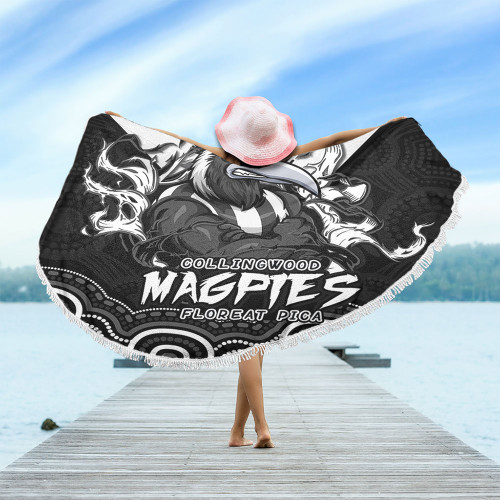 Collingwood Beach Blanket Ripped Legacy Of The Game Collingwood Beach Blanket Ripped Legacy Of The Game