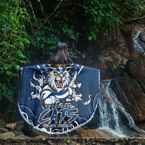 Geelong Cats Beach Blanket Ripped Legacy Of The Game