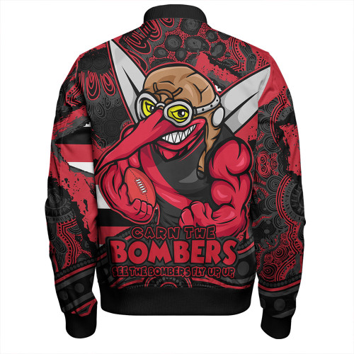 Essendon Bomber Jacket Blazing Spirit Of Victory Essendon Bomber Jacket Blazing Spirit Of Victory