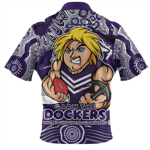 Fremantle Hawaiian Shirt Blazing Spirit Of Victory Fremantle Hawaiian Shirt Blazing Spirit Of Victory