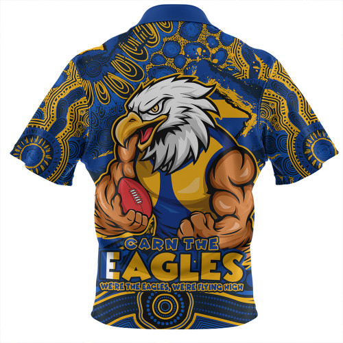 West Coast Eagles Hawaiian Shirt Blazing Spirit Of Victory West Coast Eagles Hawaiian Shirt Blazing Spirit Of Victory