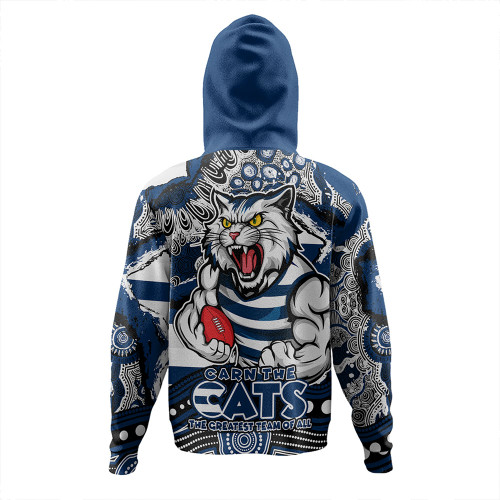 Geelong Cats Hoodie Blazing Spirit Of Victory Geelong Cats Hoodie Blazing Spirit Of Victory