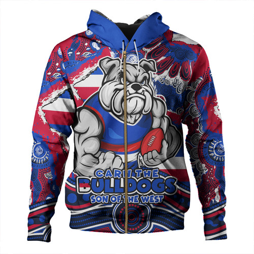Western Bulldogs Hoodie Blazing Spirit Of Victory Western Bulldogs Hoodie Blazing Spirit Of Victory