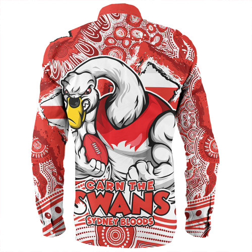 Sydney Swans Long Sleeve Shirt Blazing Spirit Of Victory Sydney Swans Long Sleeve Shirt Blazing Spirit Of Victory